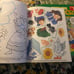 Vintage 1996 Wizard of Oz Coloring and Sticker Book Set of 7