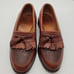 Allen Edmonds Shoes Mens sz 8 D Cody Kiltie Tassel Leather Loafers Brown