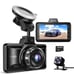 Dual Dash Cam Front and Rear, 3 inch 2.5D IPS Screen Free 64GB Card Car Driving