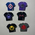 Disney Trading Pin 166188 WDW Marvel Avengers Superheroes T-shirts Set