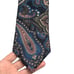 Vintage Christian Dior Mens Paisley Printed Neck Tie