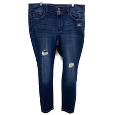 New York & Co Blue High Waisted Jeans