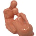 Modernist Sculpture by Jaru 1983 Peach Color