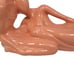 Modernist Sculpture by Jaru 1983 Peach Color