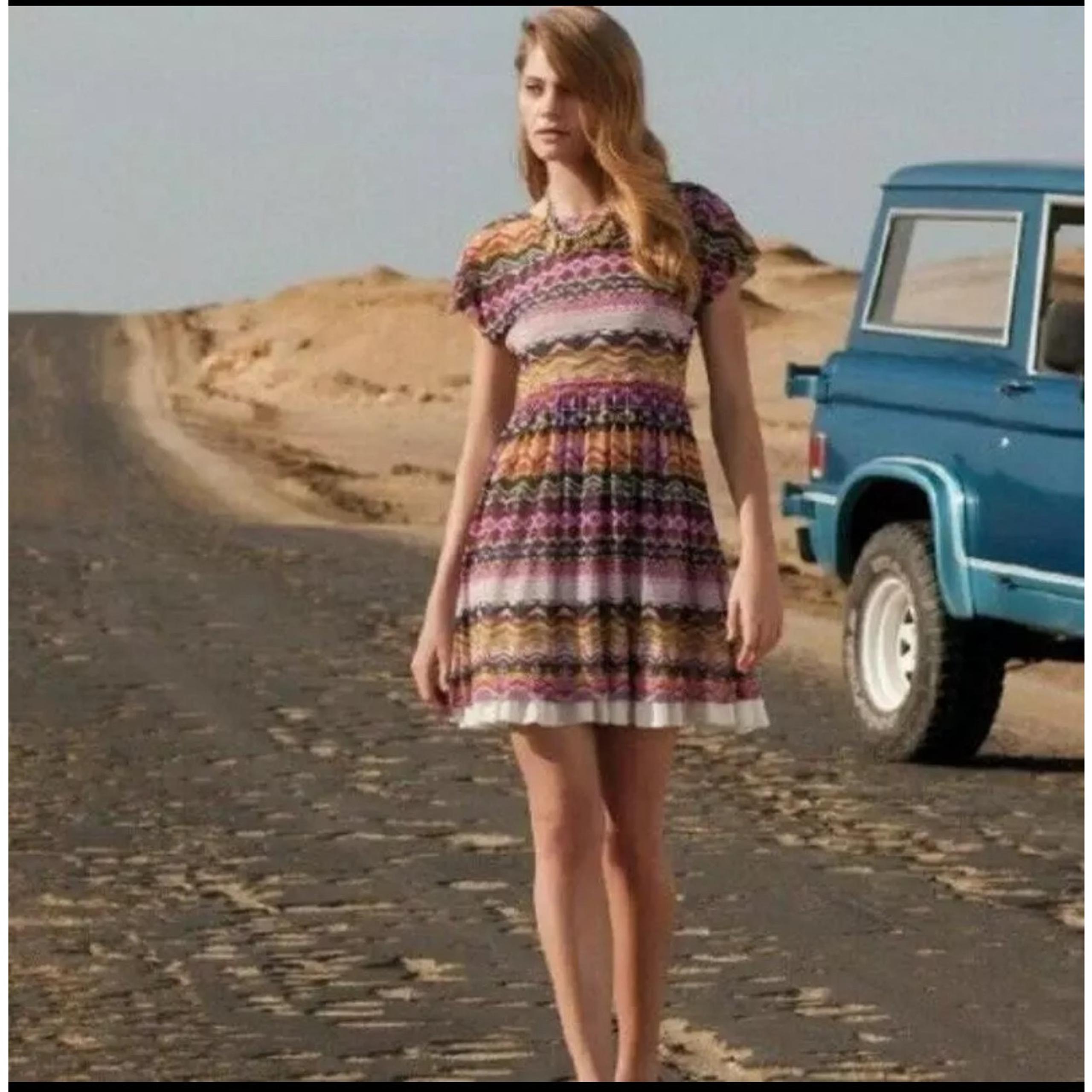 Anthropologie Weston Wear Size Small Carez Southwestern Striped Boho Dress