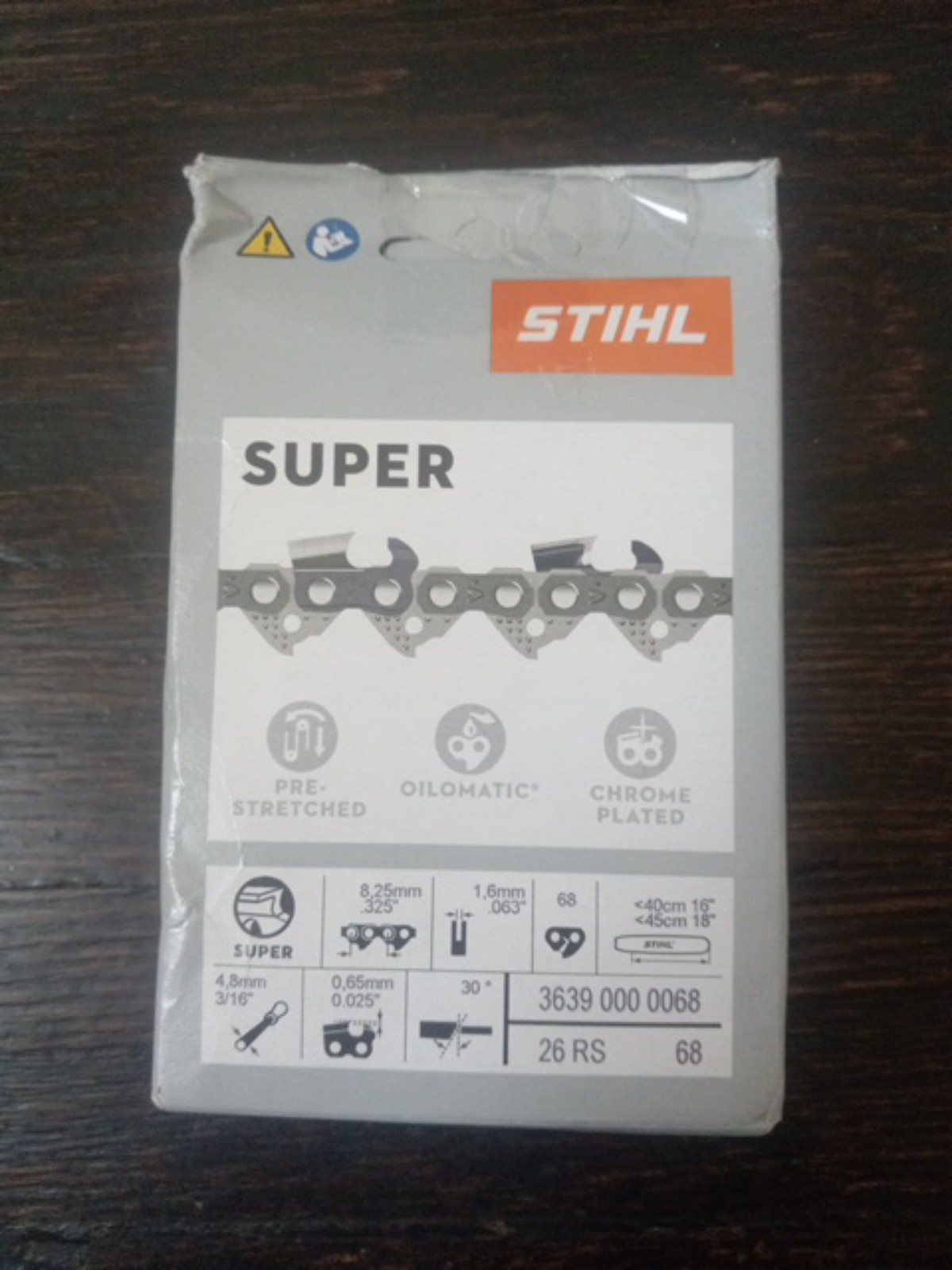 STIHL 26RS67 16 inch Chainsaw Chain Loop