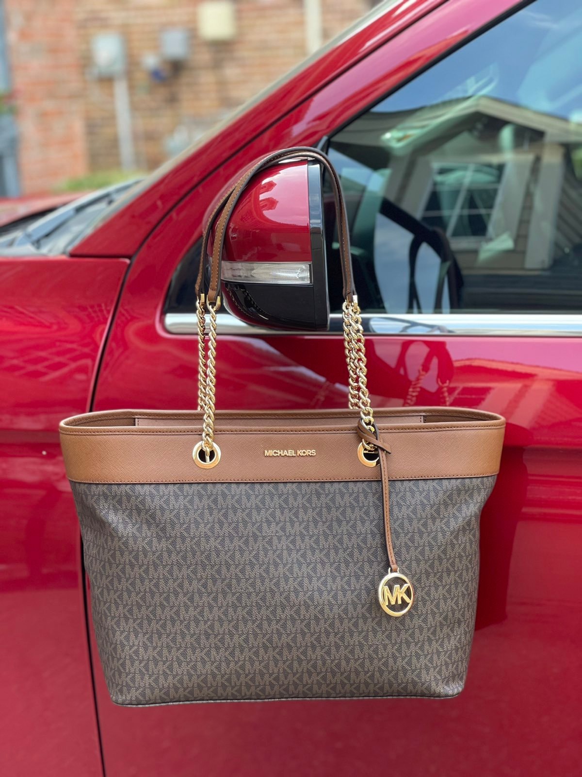 Michael Kors signature bag tote bags