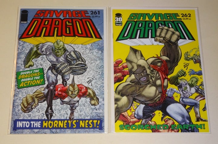 アメコミ Dragon Amazon.com: Savage Dragon #259 eBook : Larsen, Erik, Larsen