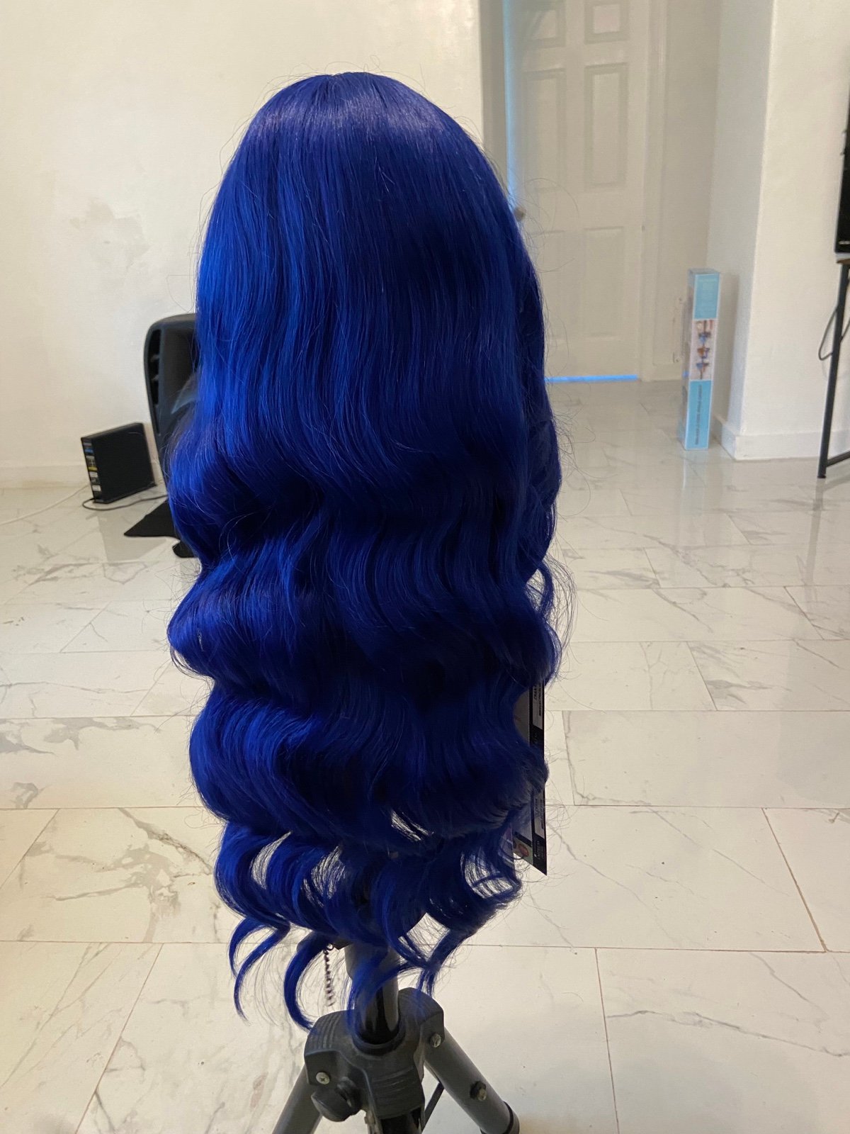 wig/synthetic human blend