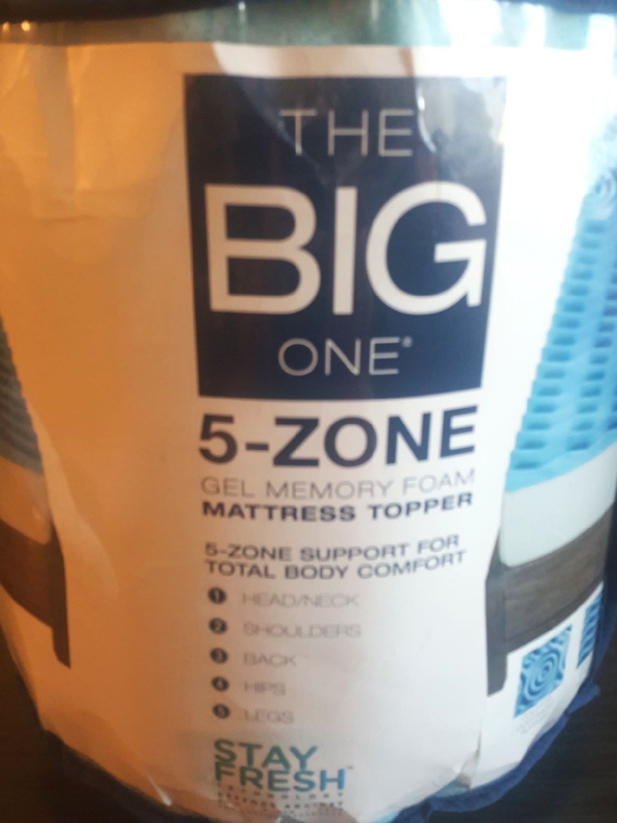 Twin size memory foam mattress