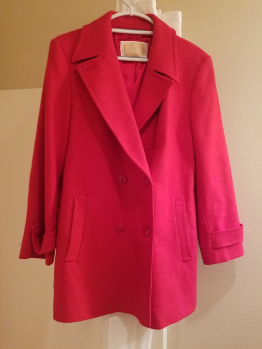 Woman's Wool Pendleton Pea Coat