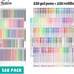 Gel Pens Set 260 Pack 130 Colored Gel Pens