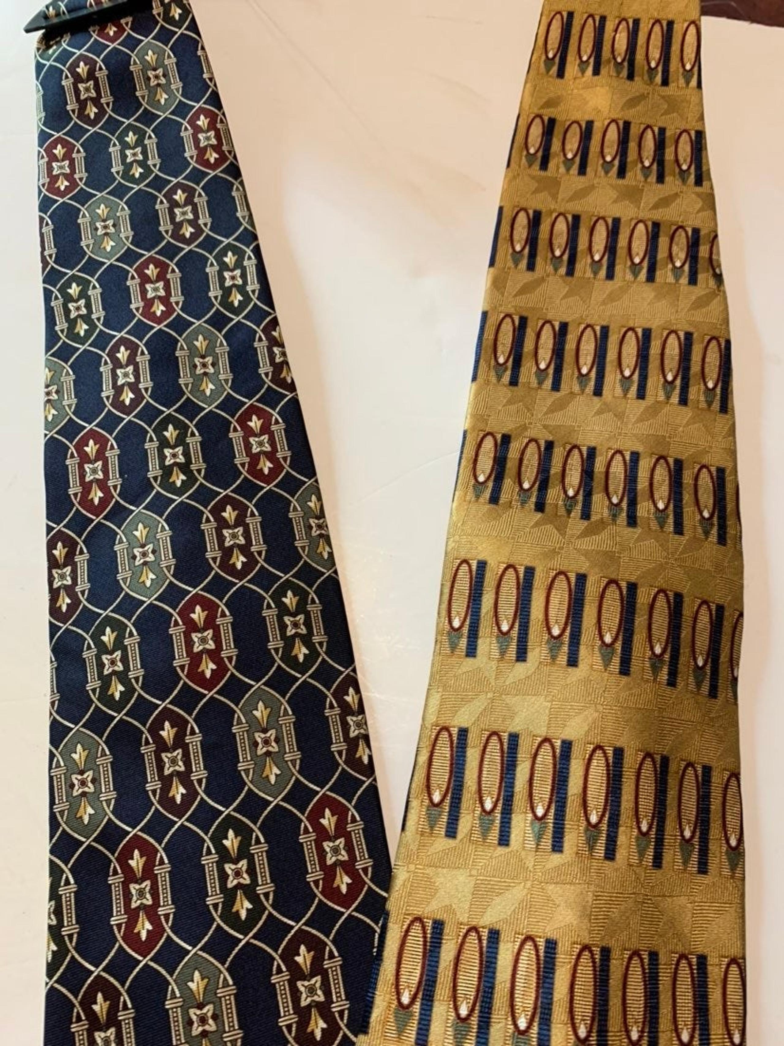 2 Bill Blass Ties Mens Neckties New