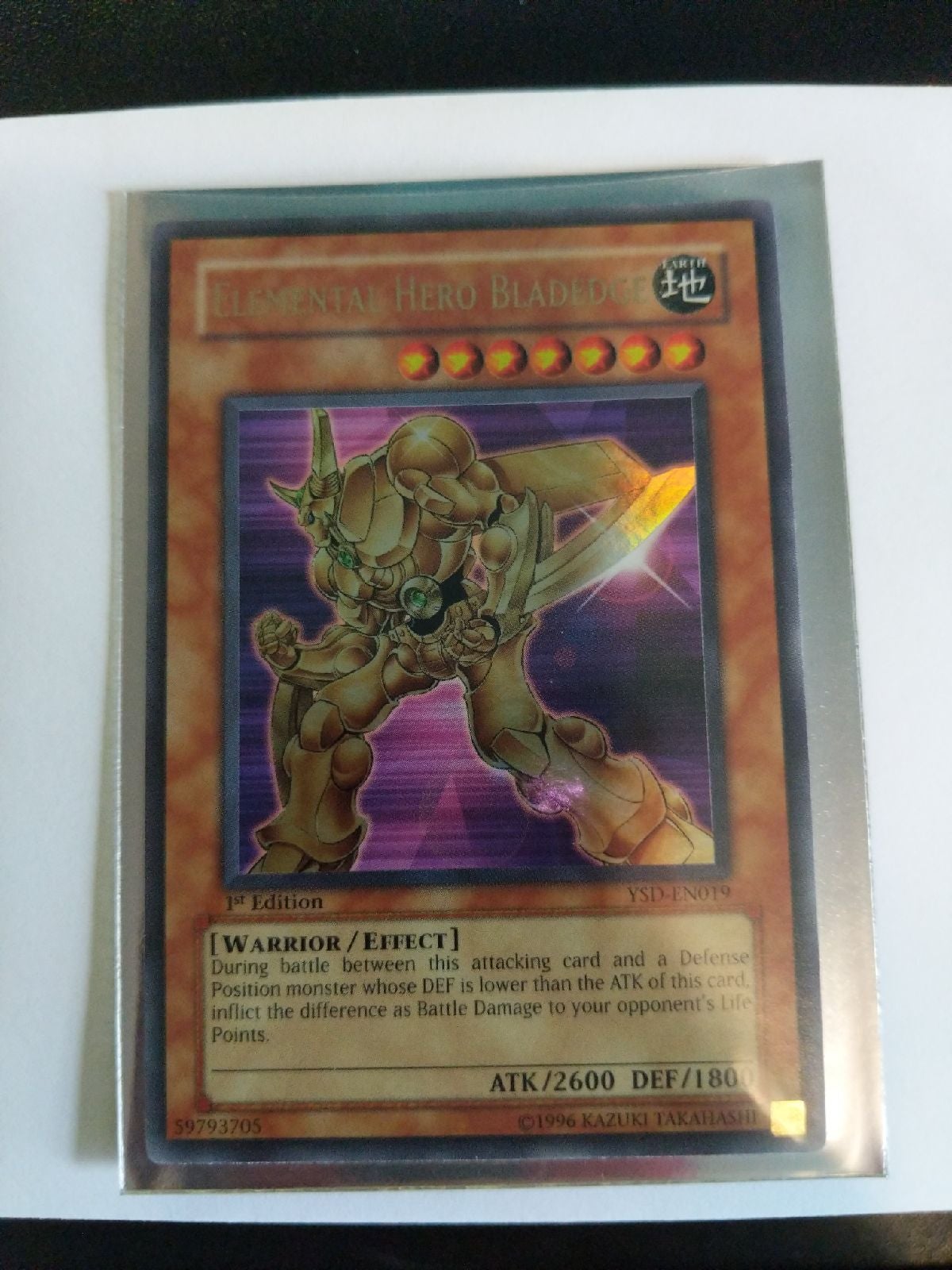 Elemental Hero Bladedge YSD-EN019 1st Ed