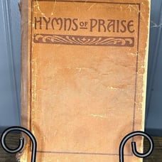 Antique Hymns Of Praise 1922 Limp Cloth Hymn Book