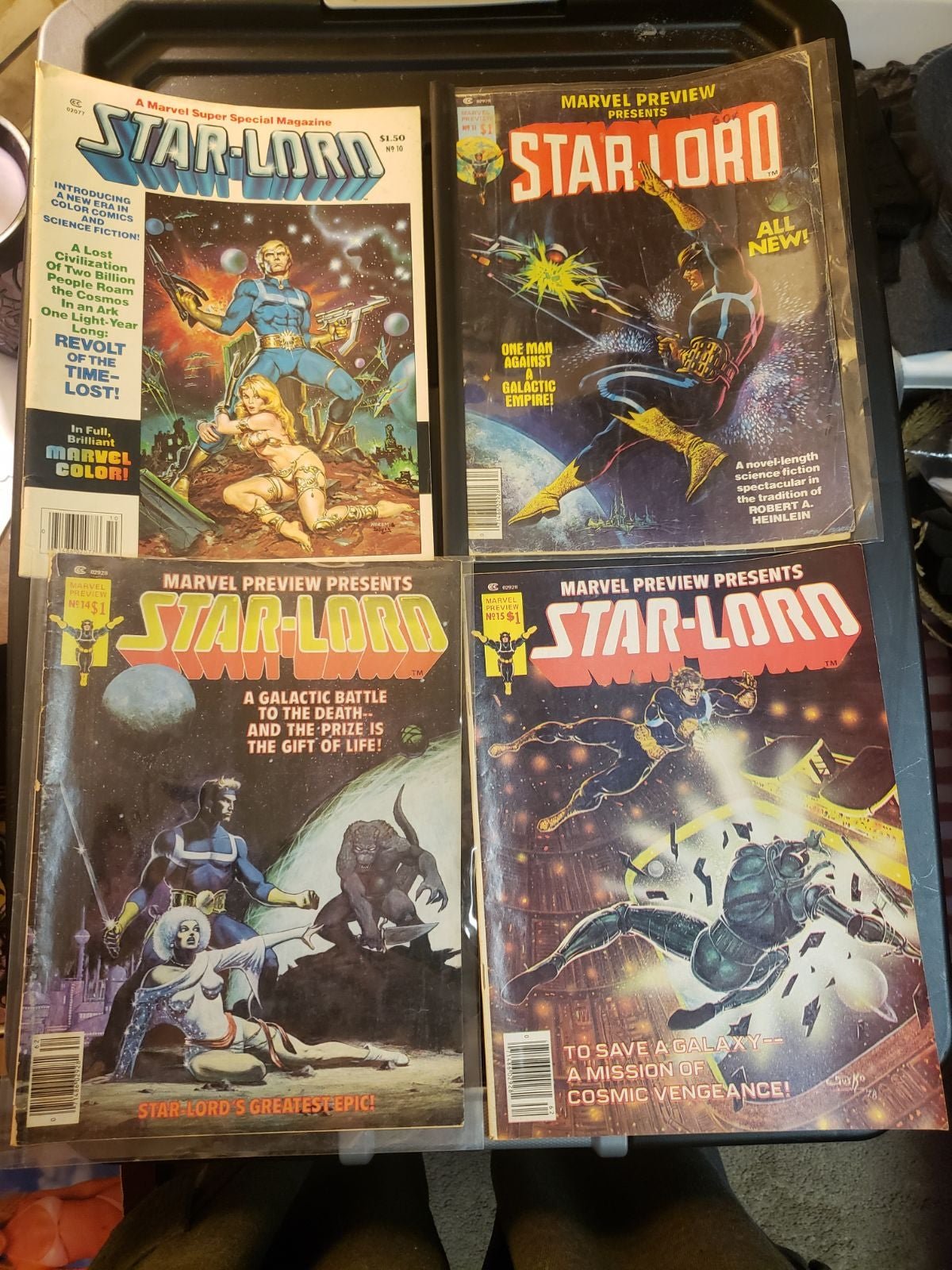 Comics First Appearance STARLORD #10 #11 #14 #15 BRONZE ERA