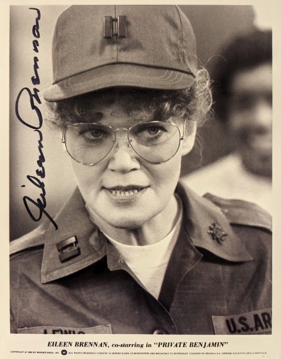 Eileen Brennan signed photo
