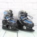 Lake Placid Youth Patent Leather Mesh Glacier Adjustable Ice Skates Size J12-2