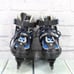 Lake Placid Youth Patent Leather Mesh Glacier Adjustable Ice Skates Size J12-2