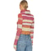NWT Free People My Girl Turtleneck Sweater In Sunburst Combo Wool Blend