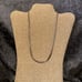 Vintage 925 Sterling Silver Herringbone Necklace