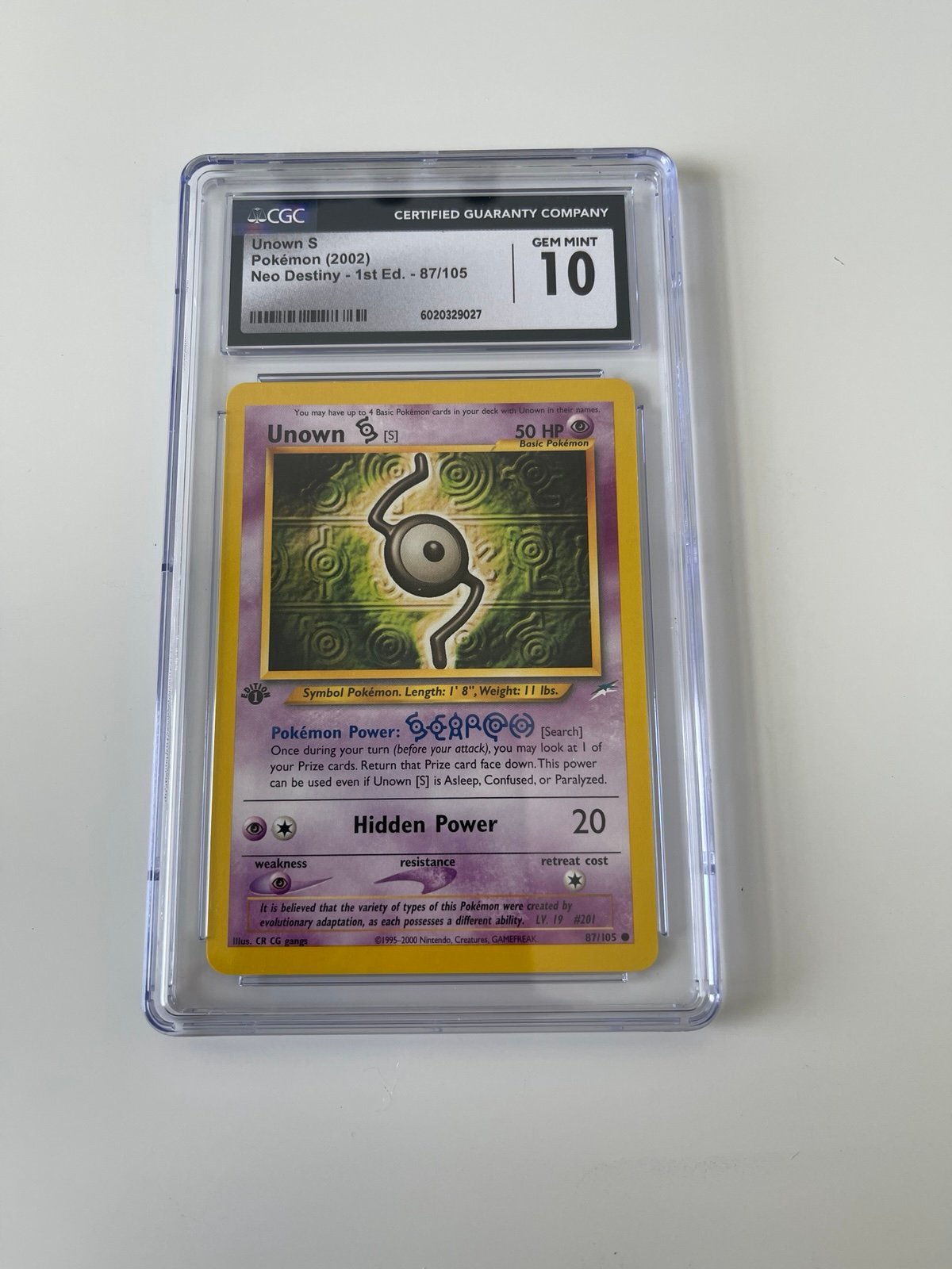 Unown S