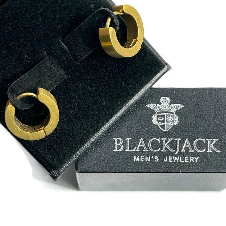 BlackJack Jewelry Men’s Earrings