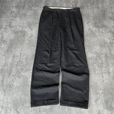 Vintage Y2K Baggy Pinstripe Grunge Opium Essential Dress Pants