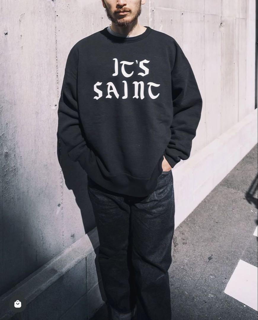 SAINT Mxxxxxx mx6 CREW SWT IT'S SAINT is a crewneck