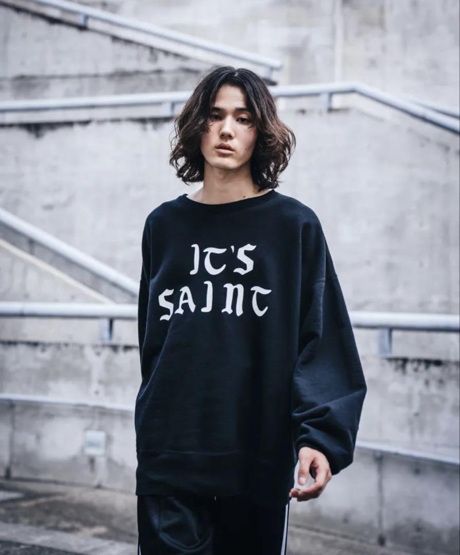 SAINT Mxxxxxx mx6 CREW SWT IT'S SAINT is a crewneck