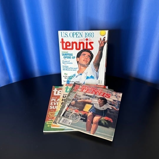 Vintage Tennis Magazines Bundle of Four from 1980, 1993, 1994 -See description