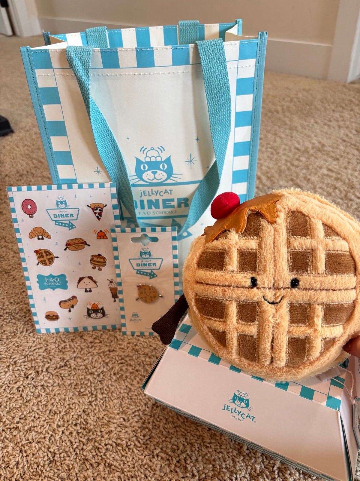 NEW waffle jellycat - New York exclusive