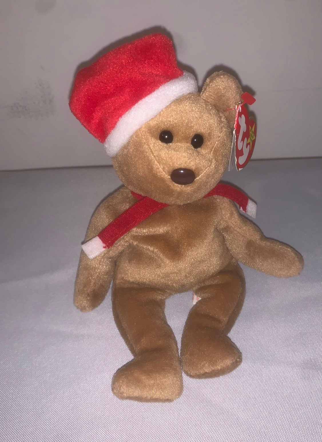 ULTRA RARE & RETIRED Ty Beanie Babies Holiday Teddy 1997