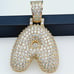 925 Sterling Silver Cubic Zircon Pendant, UU1P7A7126