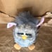Gray Furby Green Eyes