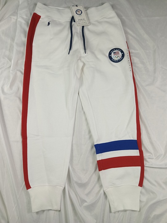 Polo Ralph Lauren Olympic USA Fleece Jogger Sweatpants Womens Size Small NWT