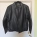 Mens large St Johns Bay leather bomber jacket