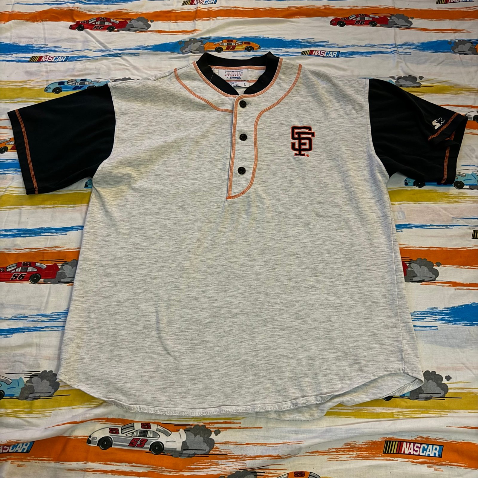 Vintage San Francisco Giants Jersey Shirt Starter MLB SF / Adult Large