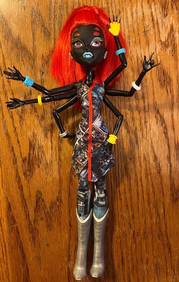 monster high wydowna spider