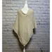 Indigenous Poncho/Shawl one size hand loomed made in Peru 100% organic cotton P