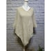 Indigenous Poncho/Shawl one size hand loomed made in Peru 100% organic cotton P