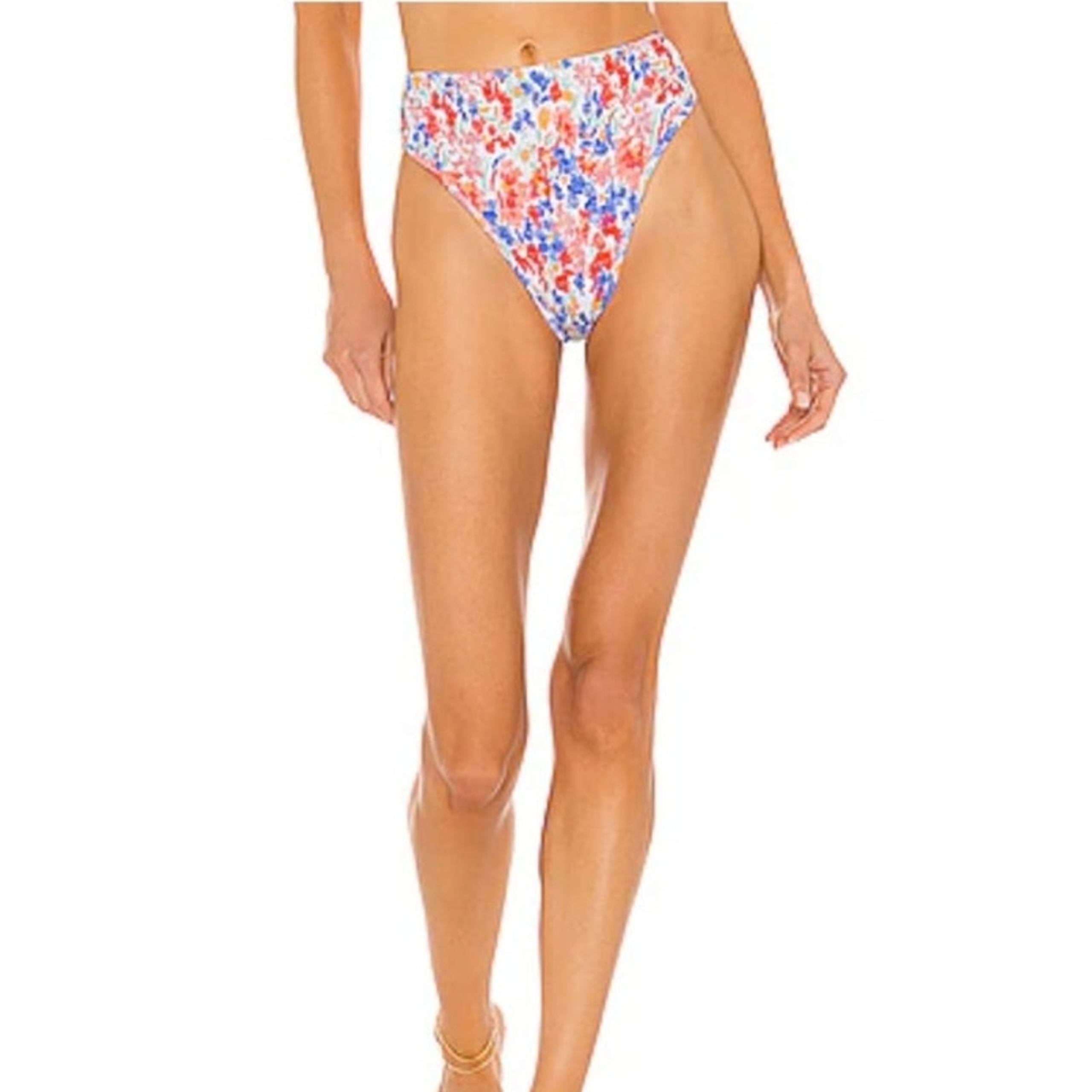 L* Barlette Bikini Bitsy Bottom in Flowers Forever Size Small - L*SPACE