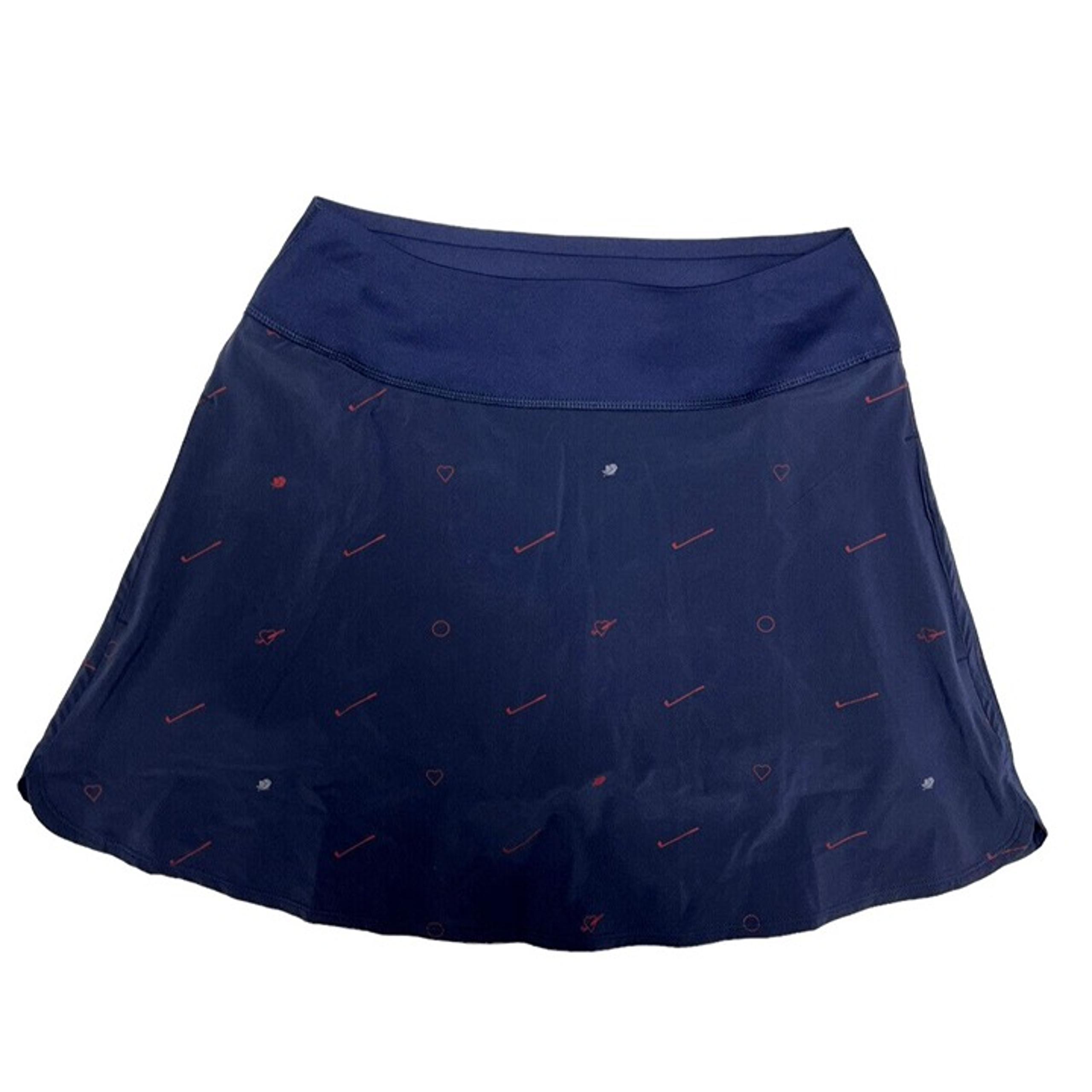 PUMA Women's Dark Navy Blue PWR Shape Short Golf Skirt Size L