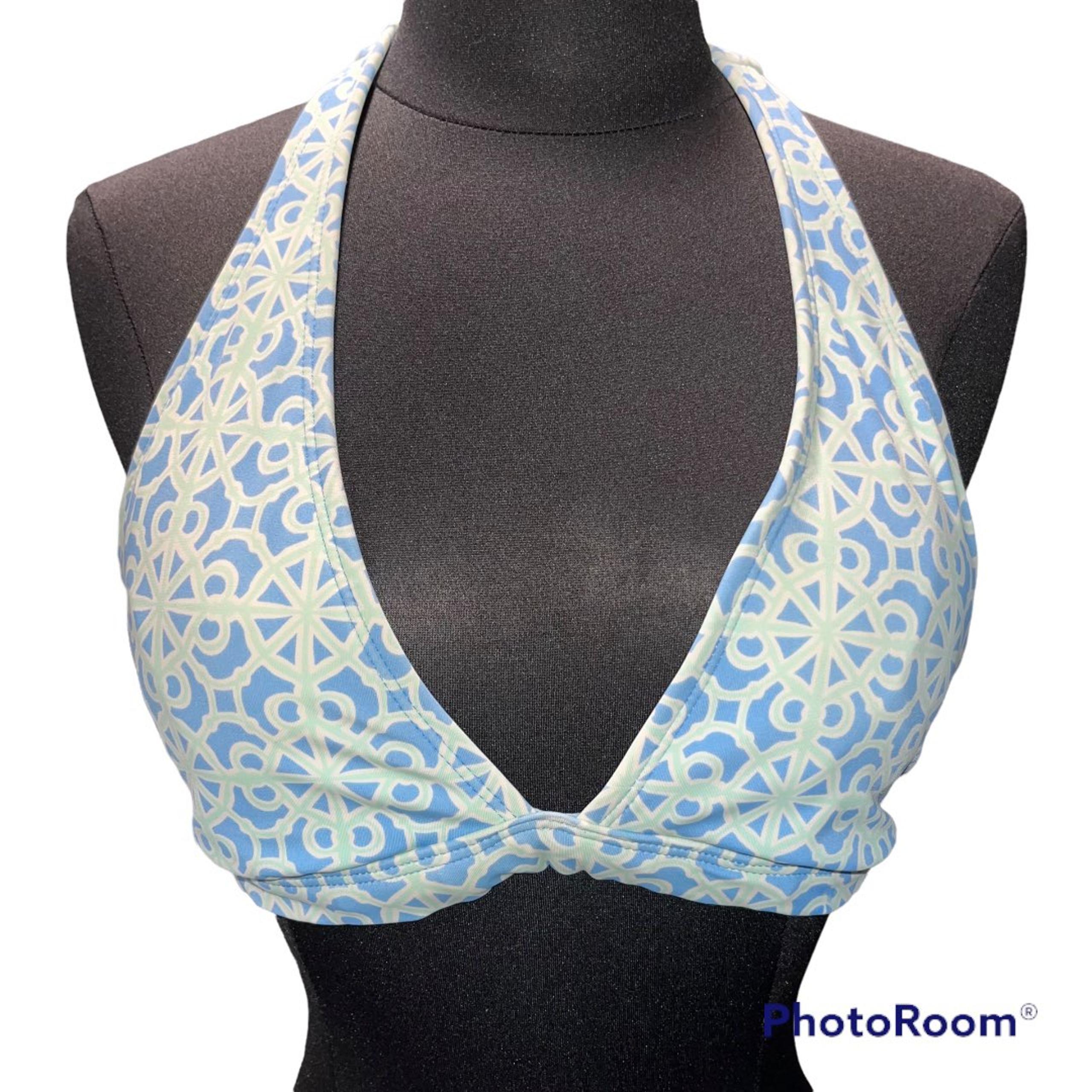 Vineyard Vines Halter Neck Bikini Swim Swimsuit Top