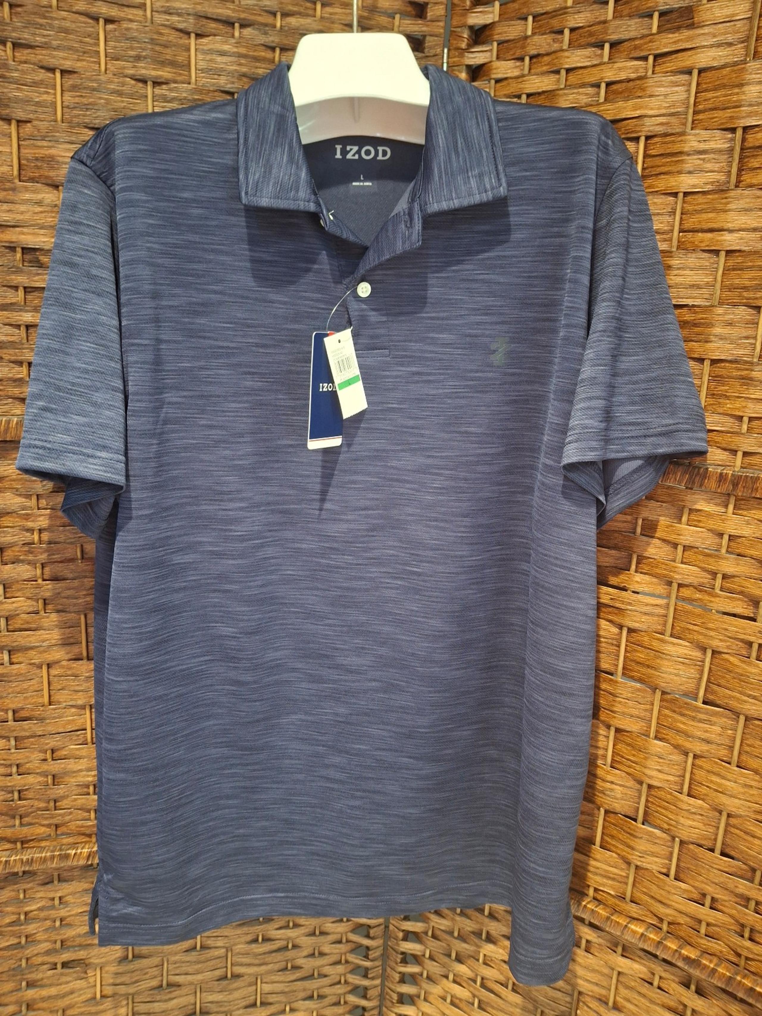 Izod men's polo top size L New with tag