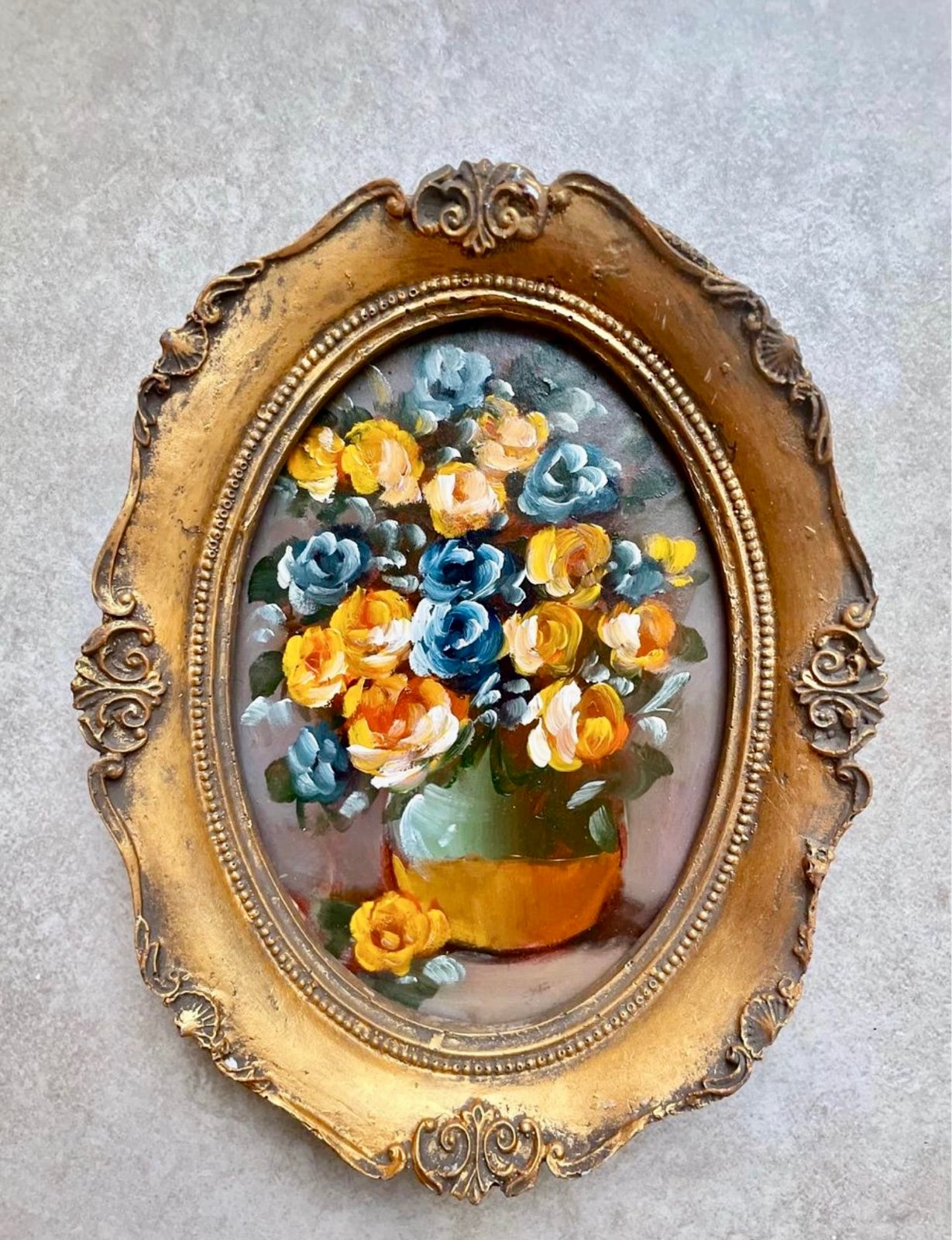 BEAUTIFUL ORIGINAL OIL PAINTING WITH FRAME