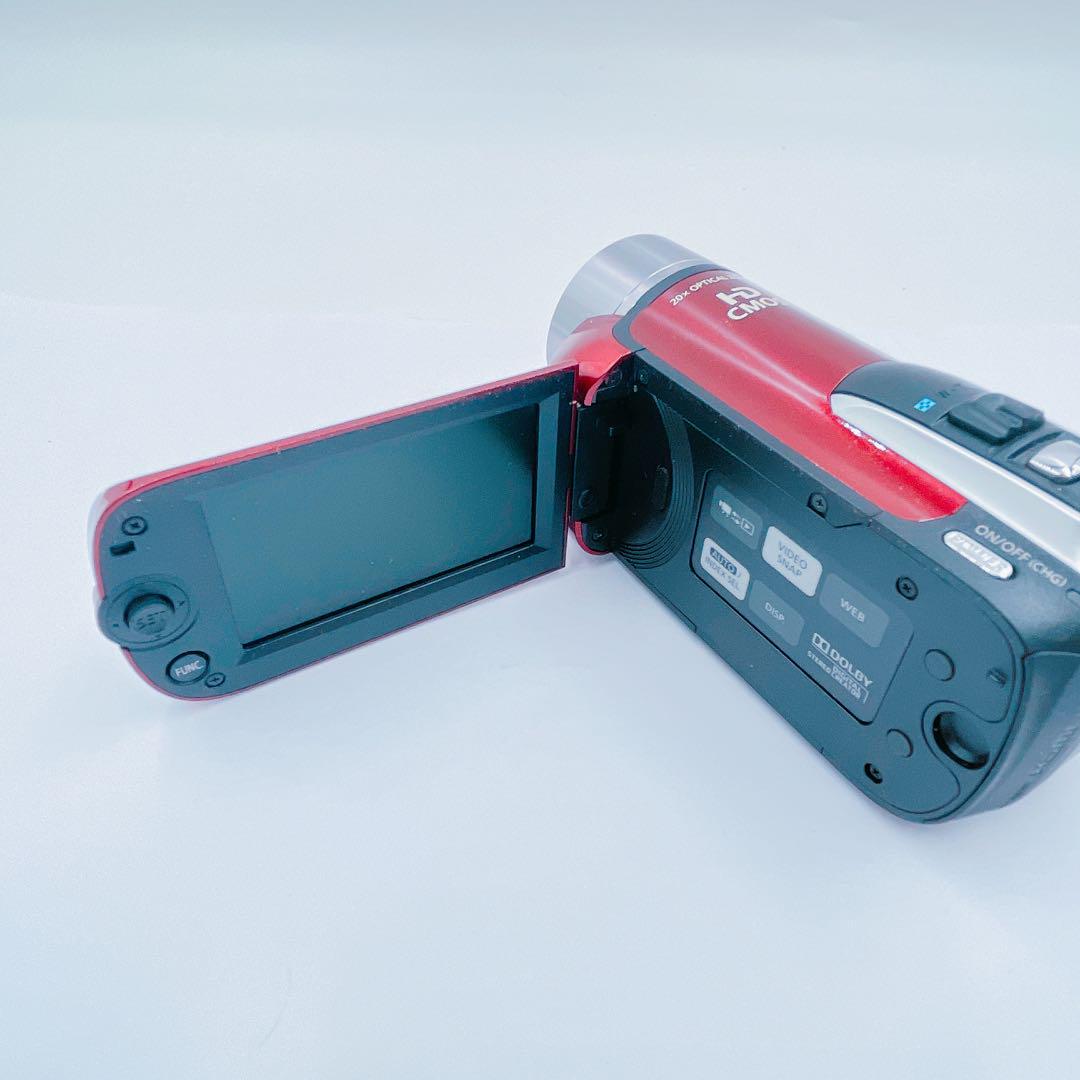 Canon - 【C4195】Canon IVIS HF R31 HD ビデオカメラ レッドの