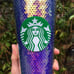 Starbucks holiday iridescent sequin