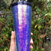 Starbucks holiday iridescent sequin