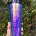 Starbucks holiday iridescent sequin